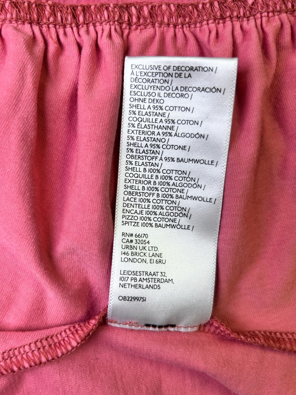 Kimchi Blue Aimee Ruffle Button-Front Corset Tank Top Coquette Size S Peach - Picture 8 of 13